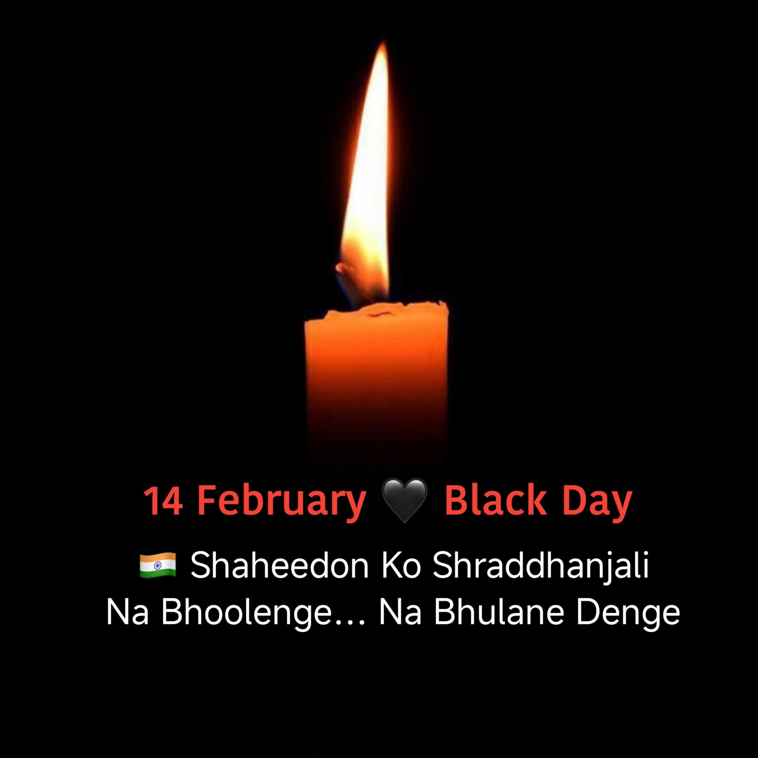 Black Day Shayari 
