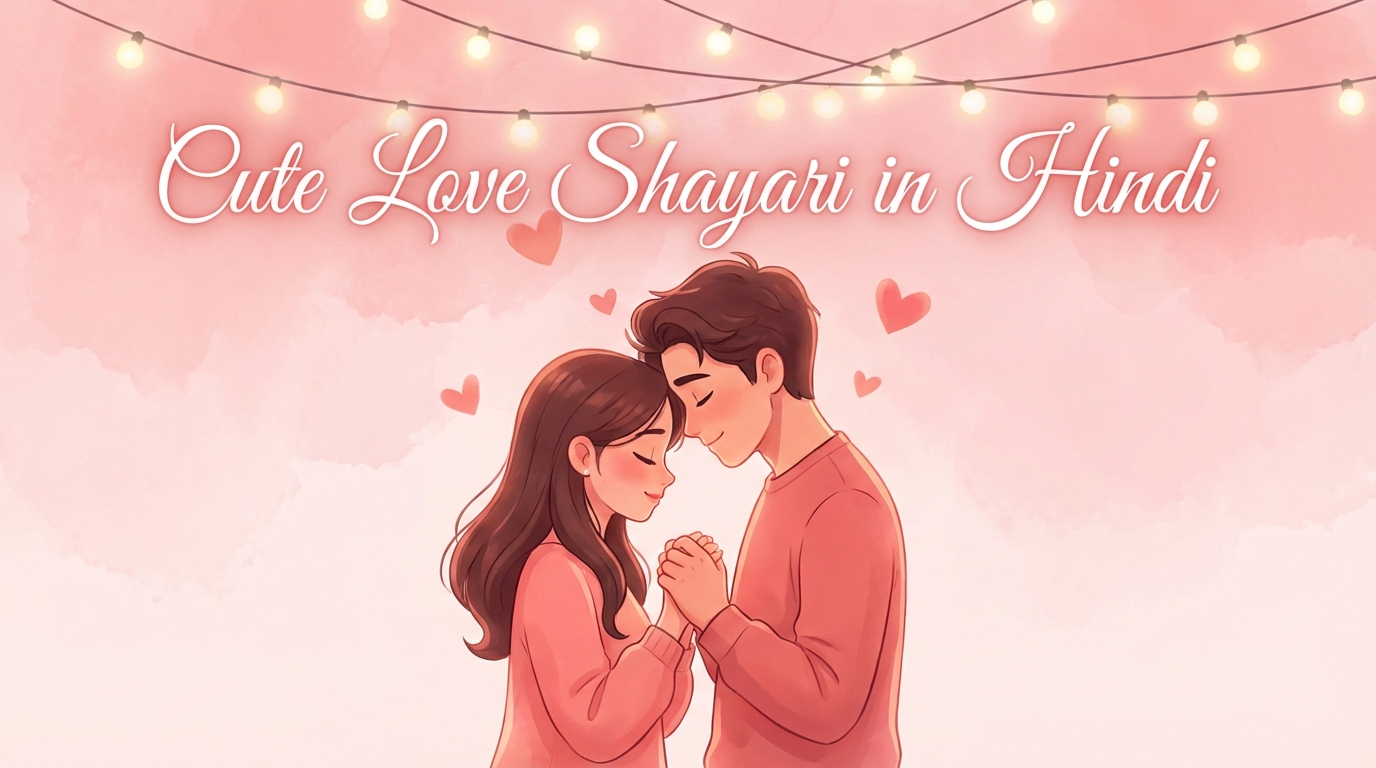 Cute Love Shayari In Hindi